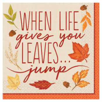 Image de FALL FOLIAGE LUNCHEON NAPKINS