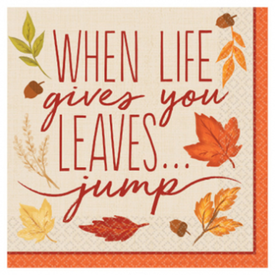 Image sur FALL FOLIAGE LUNCHEON NAPKINS