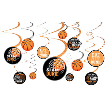 Image de Basketball Nothin' But Net swirls 