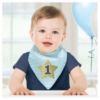 Picture of WEARABLES - 1st BIRTHDAY BIB