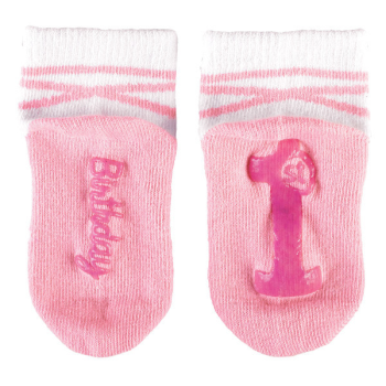 Picture of WEARABLES - 1st BIRTHDAY SOCKS PINK