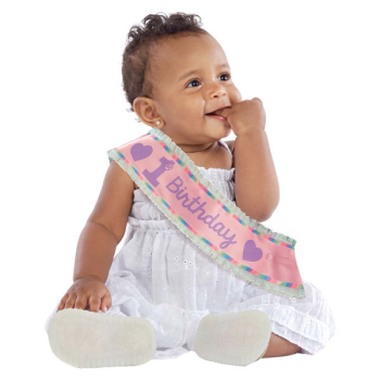 Image de WEARABLES - 1st BIRTHDAY SASH PINK