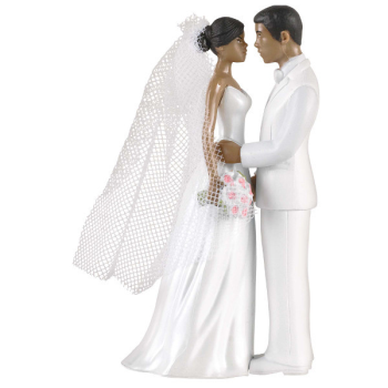 Image de Cake Topper African American Couple