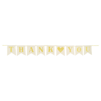 Image de Thank You Canvas Pennant Banner