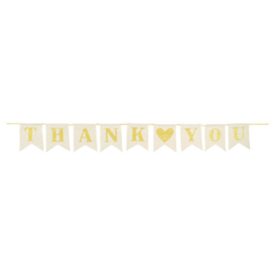 Image sur Thank You Canvas Pennant Banner