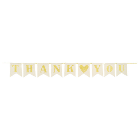 Picture of Thank You Canvas Pennant Banner