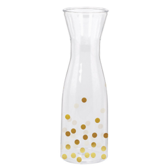 Picture of COCKTAIL - WINE CARAFE PLASTIC DOTS - HOT STAMPED