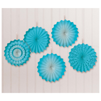 Image de CARIBBEAN MINI HANGING FANS - HOT STAMPED