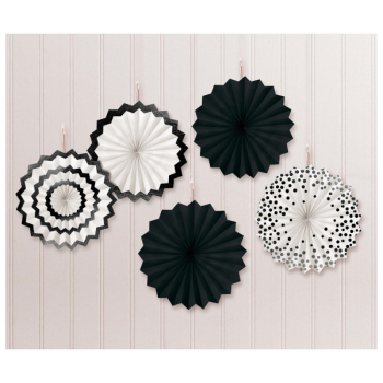 Image de BLACK MINI HANGING FANS - HOT STAMPED