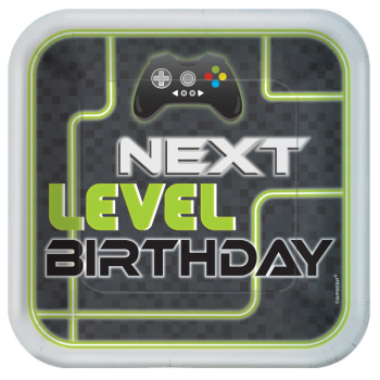 Picture of LEVEL UP - 9" SQUARE PLATES