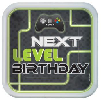 Image de LEVEL UP - 9" SQUARE PLATES