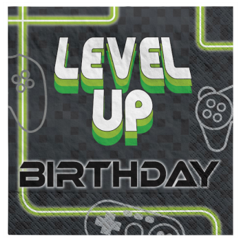 Picture of LEVEL UP - LUNCHEON NAPKINS