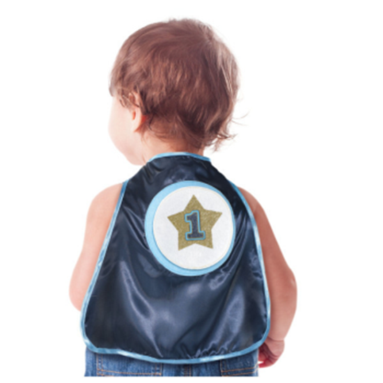 Image sur WEARABLES - 1st BIRTHDAY CAPE BLUE