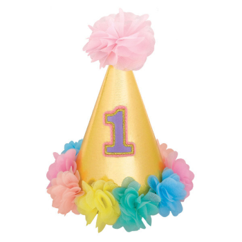 Picture of WEARABLES - 1st BIRTHDAY DELUXE CONE HAT