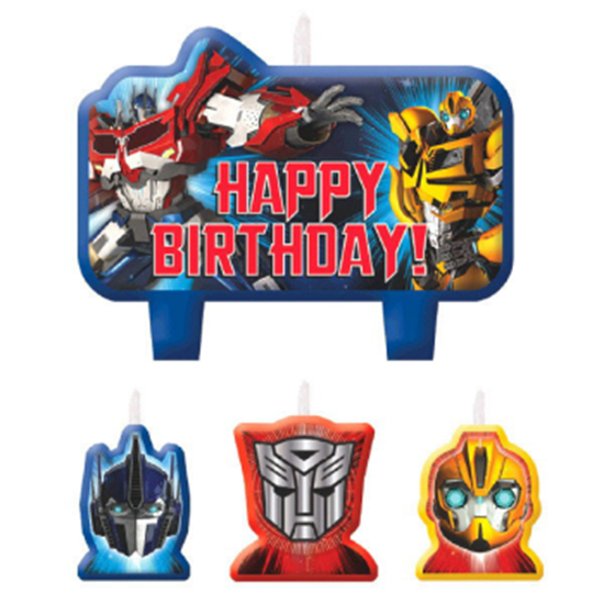 Picture of TRANSFORMERS - BIRTHDAY CANDLES
