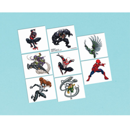 Picture of SPIDER MAN - WEBBED WONDER TATTOOS