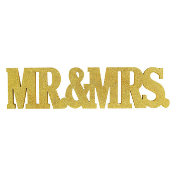 Image de Mr. & Mrs. Glitter Standing Decoration