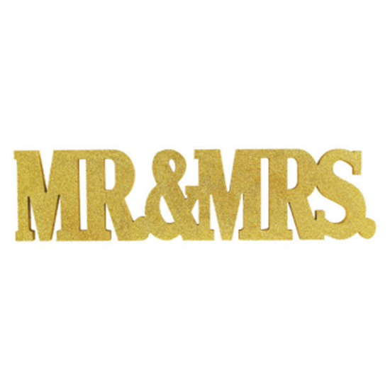 Picture of Mr. & Mrs. Glitter Standing Decoration