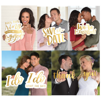 Picture of Wedding Word Props