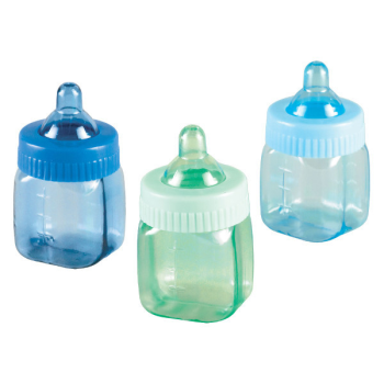 Picture of MINI BABY BOTTLE FAVORS - BLUE