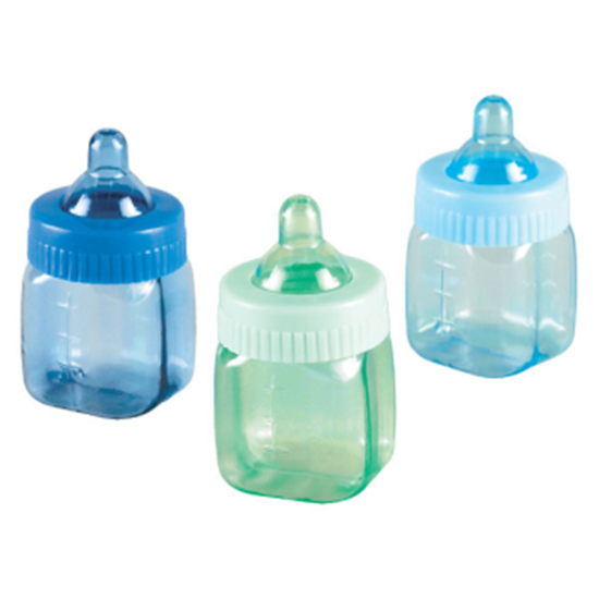 Picture of MINI BABY BOTTLE FAVORS - BLUE