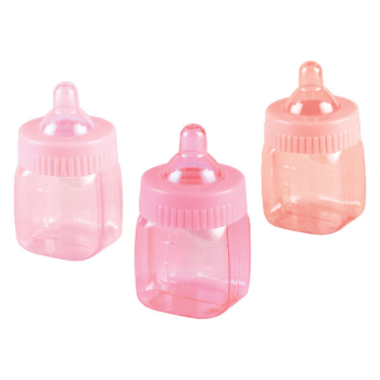 Picture of MINI BABY BOTTLE FAVORS - PINK