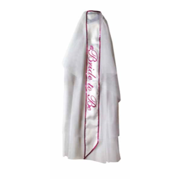 Image de BRIDE TO BE VEIL - WHITE 