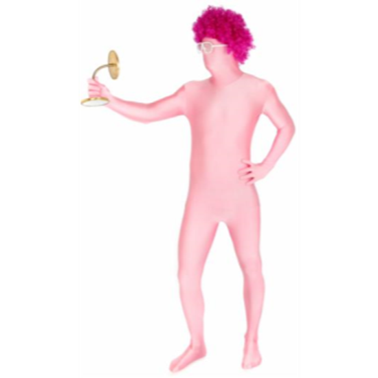 Picture of PINK MORPHSUIT ADULT - LARGE