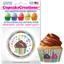 Image de BAKING CUPS - STANDARD - HAPPY BIRTHDAY   32/PKG