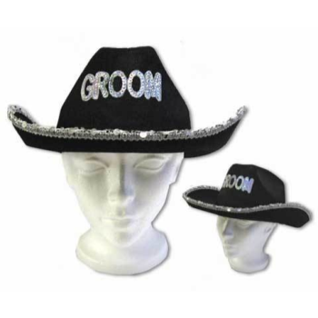 Image de GROOM COWBOY HAT