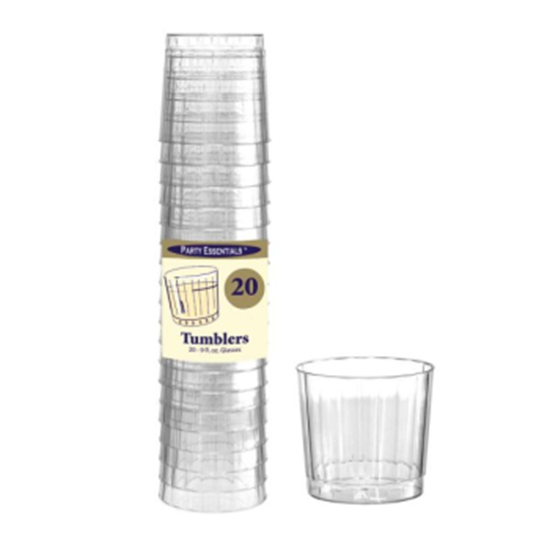 Picture of COCKTAIL - CLEAR - 9oz ELEGANCE RIGID TUMBLER GLASSES