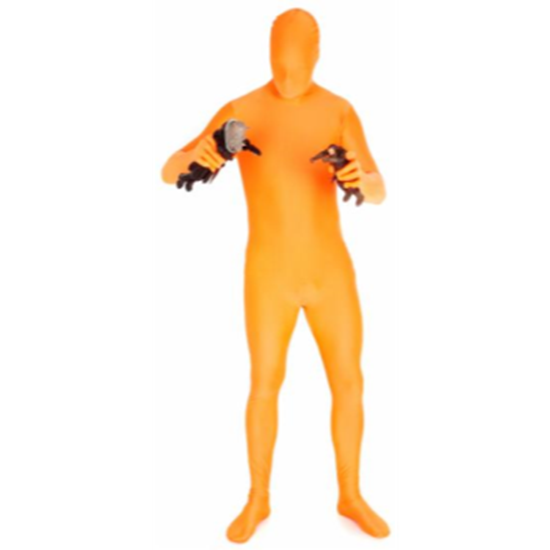 Picture of ORANGE MORPHSUIT ADULT - XL 