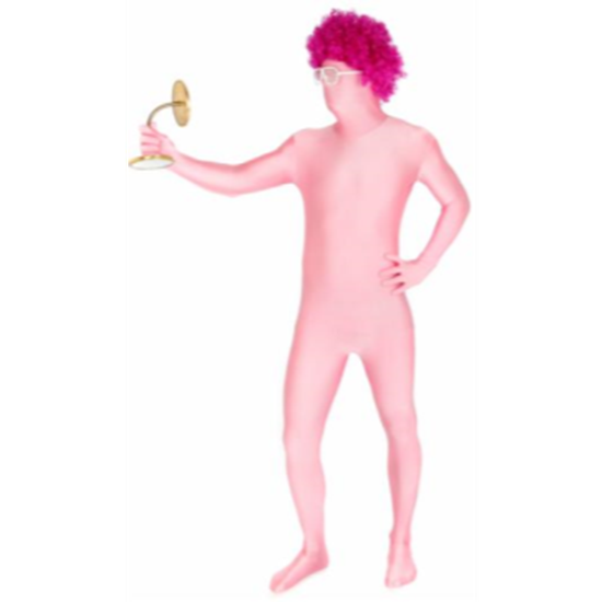 Picture of PINK MORPHSUIT ADULT - MEDIUM 