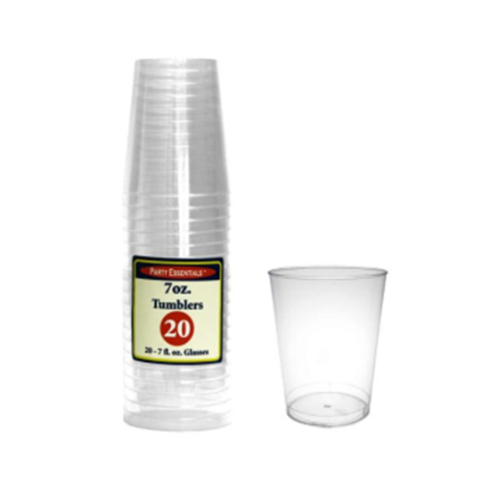 Picture of CLEAR - 7oz RIGID TUMBLER GLASSES