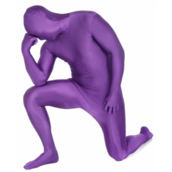 Image de PURPLE MORPHSUIT ADULT - LARGE