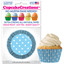 Picture of BAKING CUPS - STANDARD - BLUE POLKA DOTS 32/PKG
