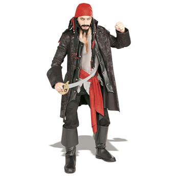 Picture of PIRATE CAPTAIN COSTUME- ADULT - ONE SIZE