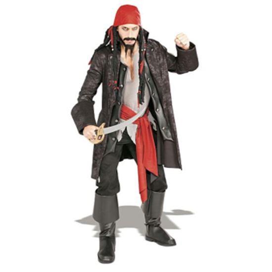 Image sur PIRATE CAPTAIN COSTUME- ADULT - ONE SIZE