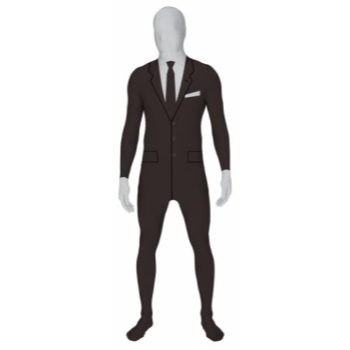 Picture of MORPHSUIT ADULT - XL - SLENDERMAN