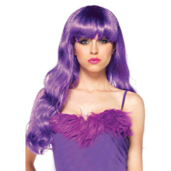 Picture of WIG - STARBRIGHT LONG WAVY - PURPLE