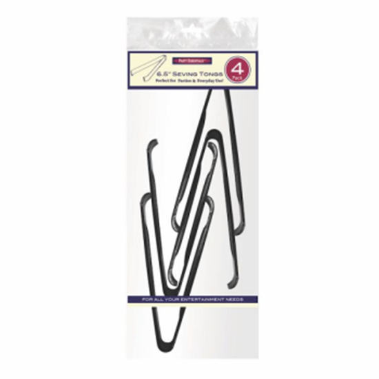 Picture of SERVING WARE - SERVING TONGS - BLACK