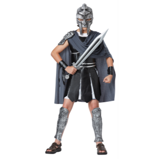 Image sur ROMAN GLADIATOR MASK AND SWORD COMBO