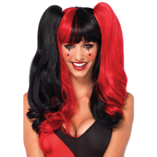 Picture of HARLEY / JESTER WIG WITH CLIP ON PONYTAILS