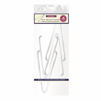 Image de SERVING WARE -  SERVING TONGS - CLEAR