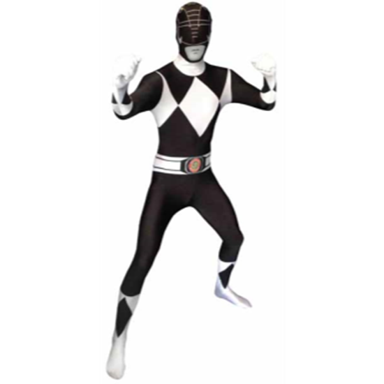 Picture of MORPHSUIT ADULT - MEDIUM - POWER RANGER BLACK