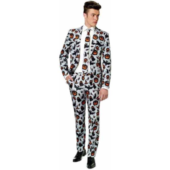 Image sur SUIT - HALLOWEEN GREY ICONS MEN'S SUIT - MEDIUM