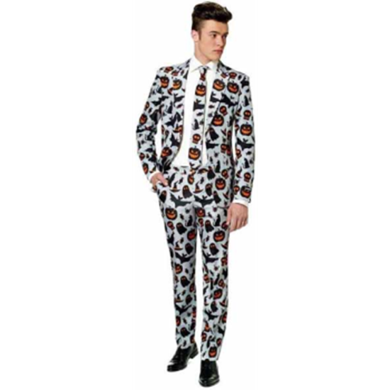 Picture of SUIT - HALLOWEEN GREY ICONS MEN'S SUIT - EXTRA LARGE