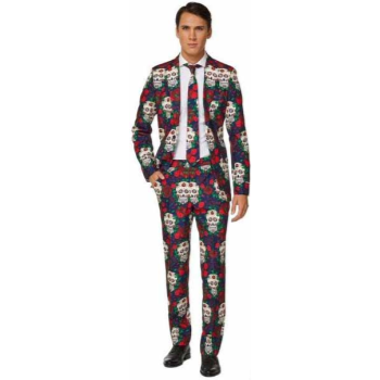 Picture of SUIT - DAY OF THE DEAD SUIT - MEDIUM