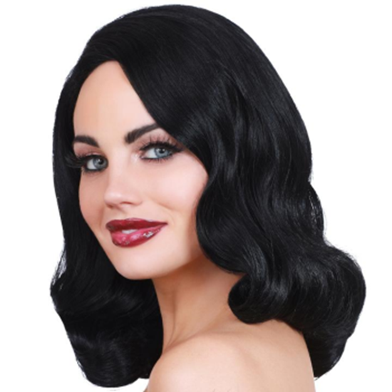 Picture of 20'S HOLLYWOOD GLAMOUR WIG - BLACK