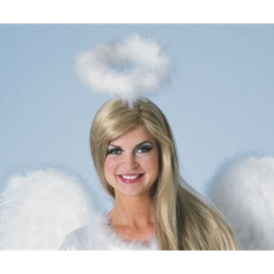 Picture of ANGEL HALO MARABOU - WHITE